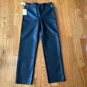 Wildfred Faux Leather pants. Size 10. NWT
